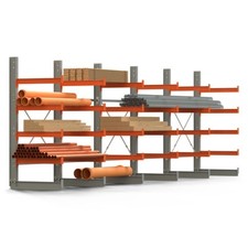 Kragarmregal, einseitig