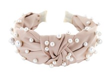 Haarreif mit Perlen und