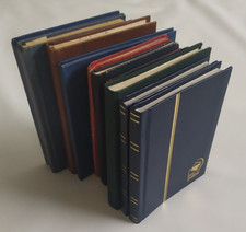 Briefmarken Einsteckalbum – 11 Stück – klein - teilw. gefüllt mit div. Marken