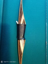 Custom Bow Von Lothar Noll 60# RH LANGBOGEN BLACK KNIGHT