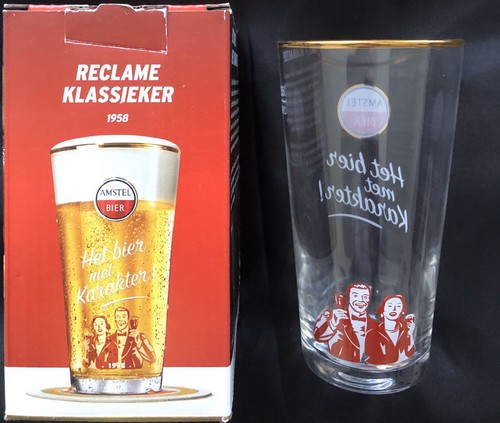 Amstel bier glas reclame - bier,