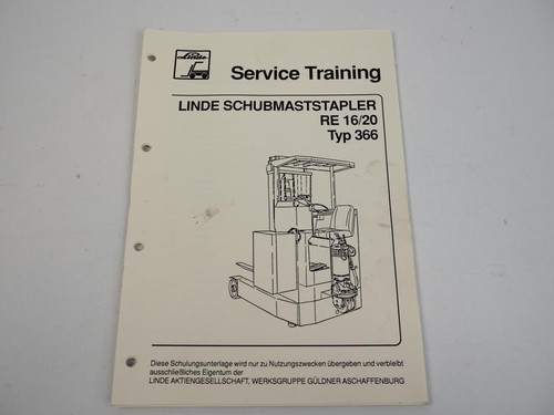 Linde re16 re20 - linde, typ