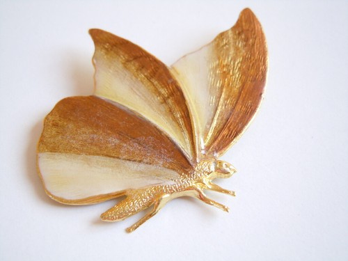 Brosche falter schmetterling - brosche,