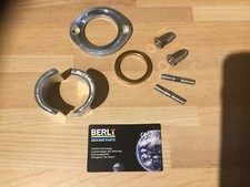 HONDA TLR200 AUSPUFF KIT 8mm Umbau BOLZEN, MUTTERN, DICHTUNG, SPANNZANGEN, FLANSCH