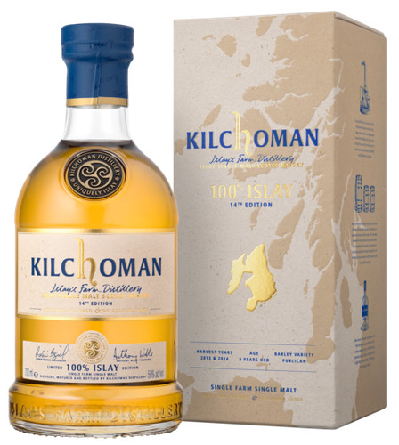 Kilchoman 100 islay 14 - 100%, ed.14