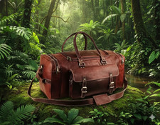 24 " Ziege Vintage Leder Groß