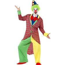 Zirkus Künstler Outfit Zirkuskostüm Hofnarr M 48/50 für Herren Karneval und Mott