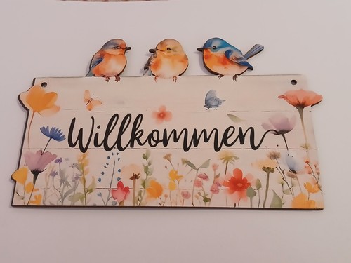 Holzschild mit spruch - mit, ca
