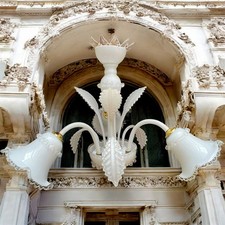 Murano Kronleuchter mit 3