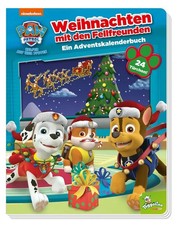 PAW Patrol: Weihnachten mit den Fellfreunden - Ein Adventskalenderbuch Pappbi...