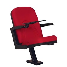 Roter Polstersessel Designer