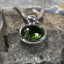 Turmalin Anhänger, 925er