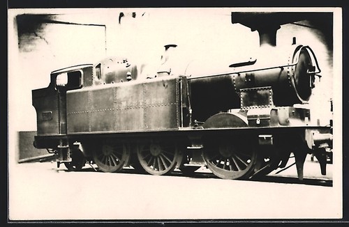 Ansichtskarte dampflokomotive - ansichtskarte,