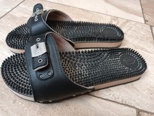 Dr. Scholl Pescura Noppen Massage Klepper schwarz Gr. 42