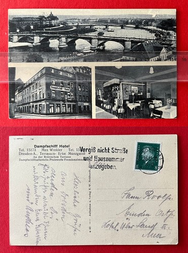 Dresden 1930 dampfschiff - dresden,
