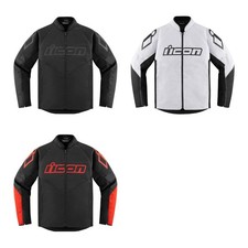 ICON Hooligan CE Polyester Motorradjacke Straße