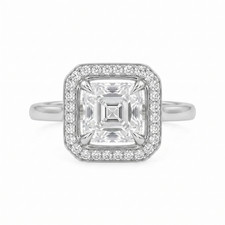2.50 CT Asscher Lab Diamond