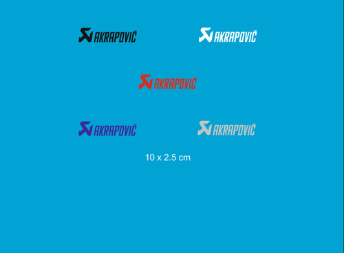Akrapovic motorrad aufkleber - akrapovic,