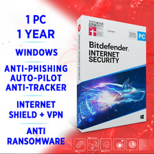 Bitdefender Internet Security 2021 3 PC 1 year