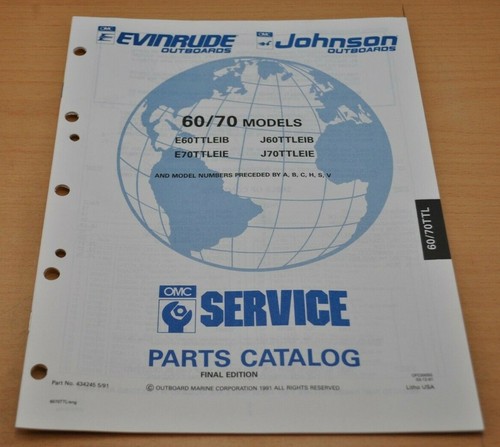 Omc evinrude e60 j60 - omc,