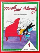 Musik wird lebendig •Ricos Konzert Stufe 1• Klavierschule für Kinder 