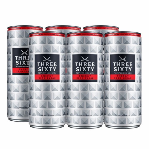 Three sixty vodka energy zero - sixty,