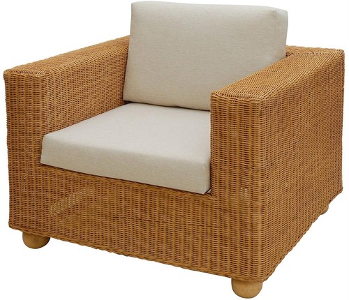 Breiter rattan sessel lounge - breiter, rattan-sessel