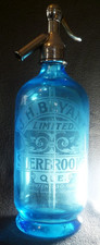 J.H. BRYANT SHERBROOKE SODAFLASCHE SIPHON SYPHON SELTZER SIFON FLASCHE BOTTLE