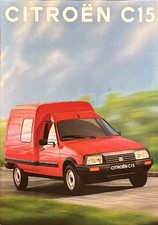Citroen C15 Prospekt Brochure