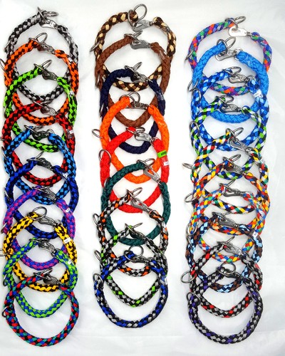 Halsband rund geflochten mit