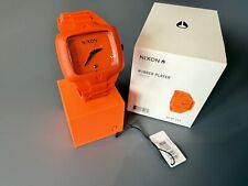 Nixon THE Rubber Player, Orange !! SELTEN !! uhr gummi