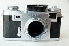 Zeiss Contax IIIa, Verschluss und Entfernungsmesser OK; guter Zustand