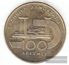 Griechenland KM-Nr. : 169 1997 vorzüglich Aluminium-Bronze 1997 100 Drachmen Sta