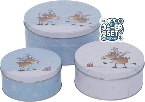 Casajame 3er set - 3er, metall
