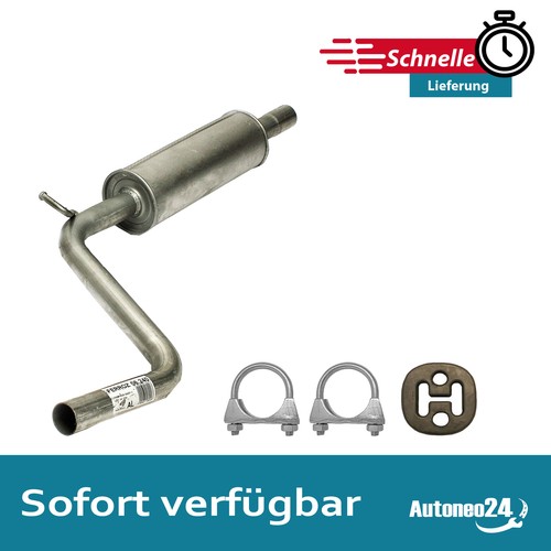 Auspuff mittelschalldämpfer - auspuff,