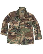 US BDU Jacke Kids woodland