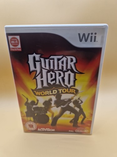 Nintendo wii guitar hero world - guitar,