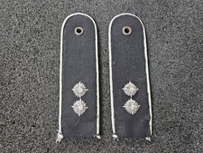 (RS3) Bundeswehr Oberleutnant Schulterklappen Rangabzeichen Gesellschaftsanzug