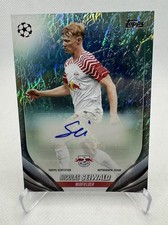 Nicolas Seiwald Auto Topps Jade 2023-2024 Bundesliga RB Leipzig