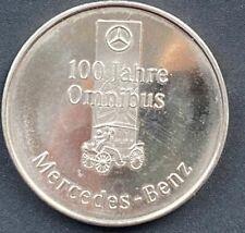 Münze , 100 Jahre Omnibus Mercedes Benz