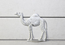 Zinnflachfiguren:  Tiere - Dromedar