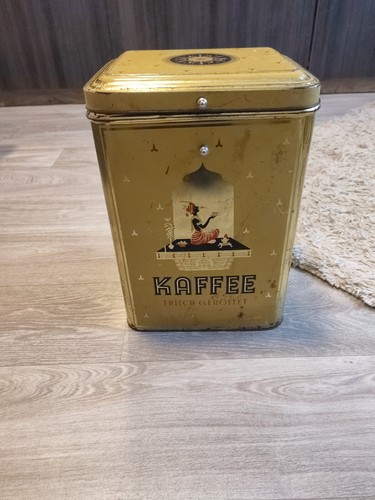 Große alte blechdose - große,