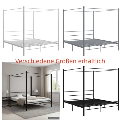 Metallbett himmelbett - metallbett,