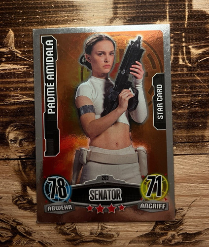 Topps force attax star wars - force,