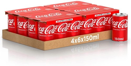 48x coca cola - cola, mini
