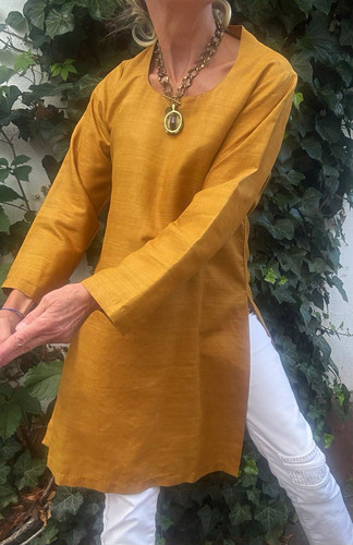 Edle fabindia tunika kleid - fabindia, tunika-kleid