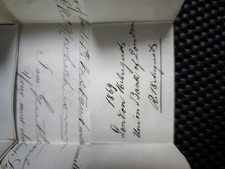 letter from 1850 alte Briefe