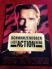 Last Action Hero Kinoplakat Poster A1, Arnold Schwarzenegger