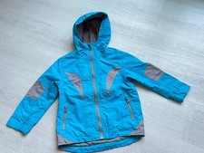 Topolino Regenjacke Junge Jacke mit Kapuze Windjacke Blau Gr. 110