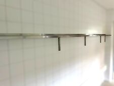 Edelstahl Regal Wandregal Wandboard Küchenregal Kühlhausregal extra lang 48151